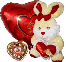 Fatih �i�ek g�nderme sitemiz g�venlidir  �ikolata tavsan ve balon