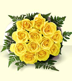 �stasyon Mah �i�ek yolla  12 adet sarig�l kalite buket