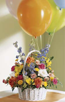 Menderes Mah �i�ek yolla , �i�ek g�nder  Mevsim �i�ekleri sepeti balon hediye