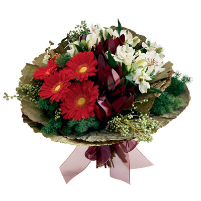 Fatih online �i�ek g�nderme gerbera ve mevsim demeti