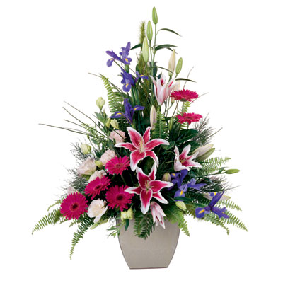 Sincan �nternetten �i�ek sipari�i  lilyum gerbera iris lilyum