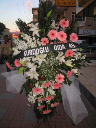 kazablanka,gerbera,sebboy ferforje Yenikent online �i�ek�i 