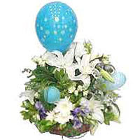balon ve �i�eklerle tanzim Sel�uklu Mah kaliteli taze ve ucuz �i�ekler 