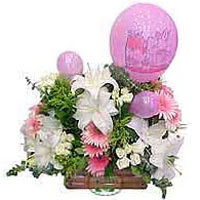 balon ve �i�eklerle tanzim Tando�an Mah g�venli kaliteli h�zl� �i�ek 