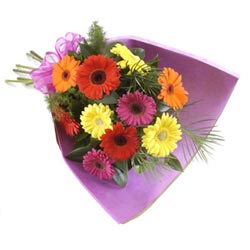 karisik gerbera buketi  Andi�en Mahallesi �i�ek�iler 