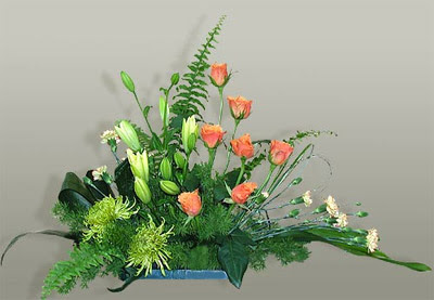 sepet i�erisinde g�l kazablanka karanfil Sincan �i�ek sipari�i vermek 