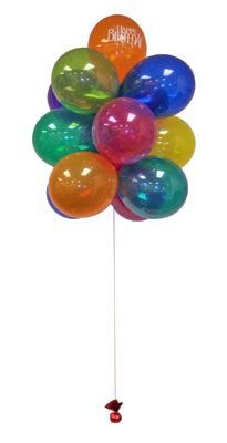 Ankara Sincan cicekci  Sevdiklerinize 17 adet u�an balon demeti yollayin.
