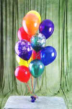 Fatih �i�ek g�nderme sitemiz g�venlidir  19 adet u�an balon demeti balonlar