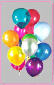 Sincan �nternetten �i�ek sipari�i  15 adet karisik renkte balonlar u�an balon