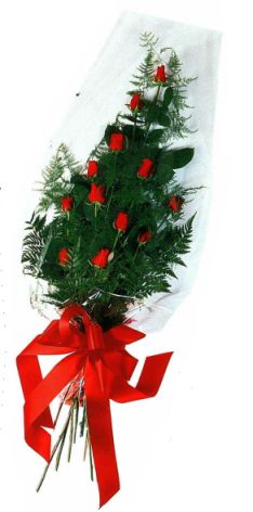Ertu�rulgazi Mah �i�ek g�nderme  11 adet kirmizi g�l saten kurdelali 