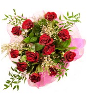 12 adet k�rm�z� g�l buketi Fatih online �i�ek g�nderme