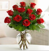 Vazo i�erisinde 12 k�rm�z� g�l Mara�al�akmak Mah sevgilime hediye �i�ek 