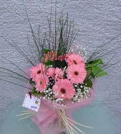 Malazgirt Mah anneler g�n� �i�ek yolla  Pembe gerbera mevsim �i�ekleri