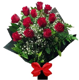 11 adet k�rm�z� g�lden buket H�rriyet Mah 14 �ubat sevgililer g�n� �i�ek 