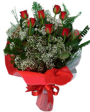 7 k�rm�z� g�l buketi Atat�rk Mahallesi �i�ek sipari�i 