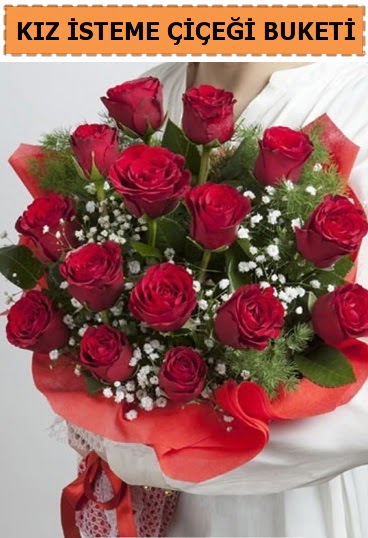 K�z isteme buketi �i�e�i 17 g�l H�rriyet Mah 14 �ubat sevgililer g�n� �i�ek 