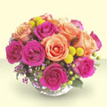 me�rutiyet �i�ek�i ma�azas�  renkli g�ller cam yada mika vazo i�inde