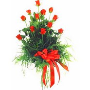 12 adet kirmizi g�lden buket  Ertu�rulgazi Mah �i�ek g�nderme 
