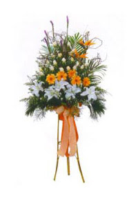 me�rutiyet �i�ek�i ma�azas�  Kazablanka, gerbera ve g�llerle hazirlanmis ferfor
