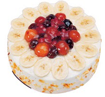 Meyvali 4 ile 6 kisilik yas pasta leziz Osmanl Mah iek online iek siparii 