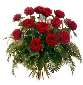 Tando�an Mah g�venli kaliteli h�zl� �i�ek  15 adet k�rm�z� g�lden buket