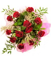 12 adet k�rm�z� g�l buketi Fatih online �i�ek g�nderme