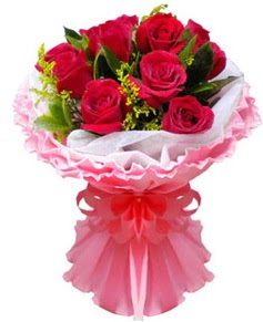 11 adet k�rm�z� g�l buketi Plevne Mahallesi �i�ek ma�azas� 