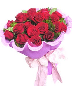 12 adet k�rm�z� g�lden g�rsel buket Yenikent online �i�ek�i 