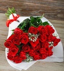 33 adet k�rm�z� g�l�n ihti�am� �stasyon Mah �i�ek yolla 