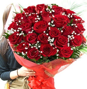 K�z isteme �i�e�i buketi 33 adet k�rm�z� g�l Plevne Mahallesi �i�ek ma�azas� 