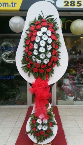 Yapay gerbera �i�eklerinden �ift katl� �i�ek H�rriyet Mah 14 �ubat sevgililer g�n� �i�ek 