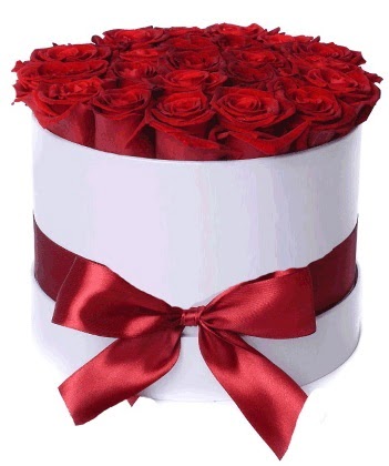 33 adet k�rm�z� g�l �zel kutuda k�z isteme  Sel�uklu Mah kaliteli taze ve ucuz �i�ekler 